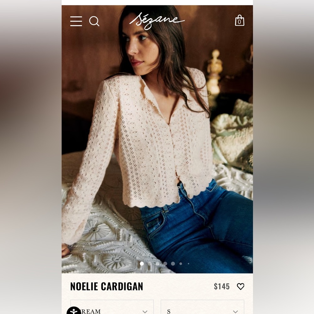 Sezane Noelie Cardigan